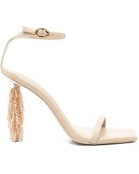 Cult Gaia - Sienna Beaded Sandals - Lyst