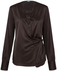 Club21 Collection - Esme Wrap-Style Blouse - Lyst