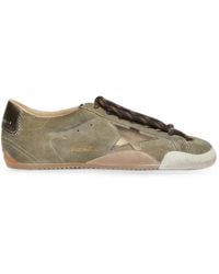 Golden Goose - Baskets True-Star En Daim Avec Étoile Dorée - Lyst
