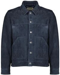Officine Generale - Loki Leather Jacket - Lyst