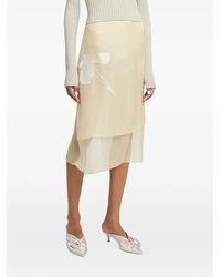 Givenchy - Iris Midi Skirt - Lyst