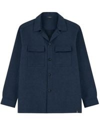BOGGI - Overshirt Indouble-Face Denim - Lyst