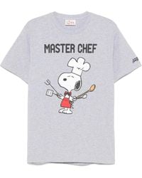 Mc2 Saint Barth - X Snoopy T-Shirt Mit Print - Lyst