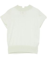 Semicouture - Crew-Neck Vest - Lyst