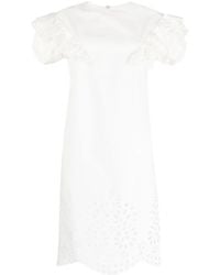 Sportmax - オープンニット ドレス - Lyst