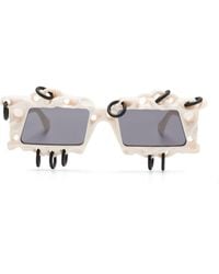 Kuboraum - X20 Hypercore Geometric-frame Sunglasses - Lyst