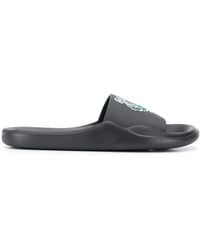 KENZO - Tiger Debossed Sliders - Lyst