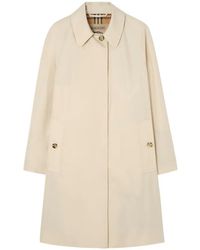 Burberry - Mid-Length Tropical Gabardine Camden Car Coat - Lyst