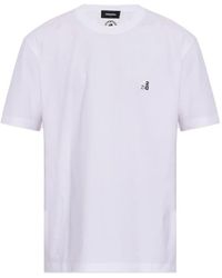 DSquared² - T-Shirt À Logo Appliqué - Lyst