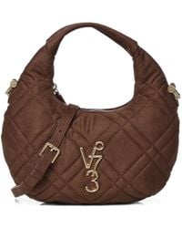 V73 - Quilted Logo-Plaque Tote Bag - Lyst