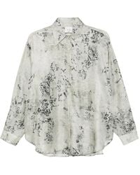 Alysi - Camisa con estampado floral - Lyst