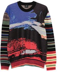 Paul Smith - Maglione Girocollo A Righe - Lyst