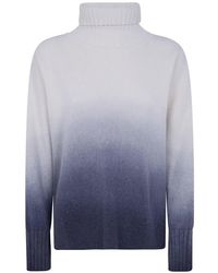 Liviana Conti - Tie-Dye Roll-Neck Sweater - Lyst