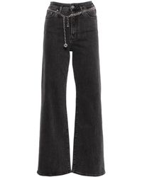 Maje - Weite High-Rise-Jeans - Lyst
