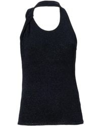 Proenza Schouler - Knitted Halterneck Top - Lyst