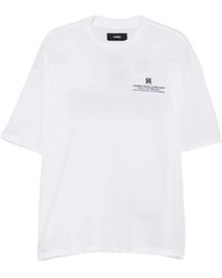 Amiri - T-Shirt Build On Dreams À Logo Imprimé - Lyst