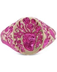 Castro Smith - 9Kt Heart Gelbgold-Siegelring - Lyst