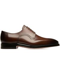 Bally - Scamardo Leather Derby Shoes - Lyst