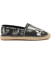 Karl Lagerfeld - Kamini Espadrilles - Lyst