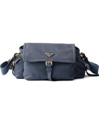 Prada - Explore Medium Nappa Leather Shoulder Bag With Flap - Lyst