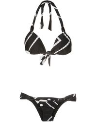 Adriana Degreas - Deco Bikini mit geometrischem Print - Lyst
