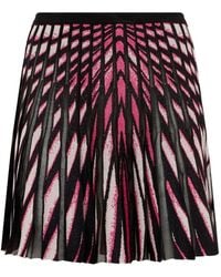 Roberto Cavalli - Ray Of Paradise Print Mini Skirt - Lyst