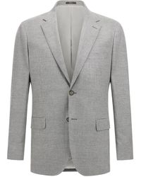 BOGGI - ストレッチウール ジャケット - Lyst