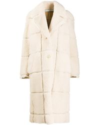Off-White c/o Virgil Abloh - Grid Motif Coat - Lyst