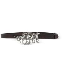 Chloé - Horse-Buckle Leather Belt - Lyst