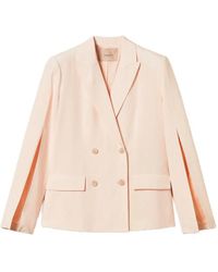 Twinset - Double-Breasted Blazer - Lyst