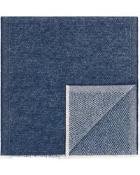 BOGGI - Scarf Micro Structured Jacquard Wool - Lyst