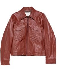 Second/Layer - Leota Leather Jacket - Lyst