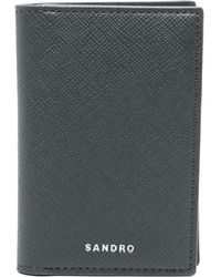 Sandro - Reconstituted Leather Wallet - Lyst