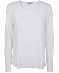 Antonelli - クルーネック シルクtシャツ - Lyst
