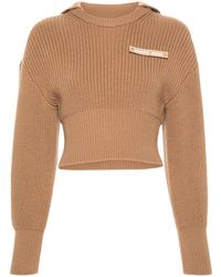 Marine Serre - Half Cardigan Knit Sailor セーター - Lyst