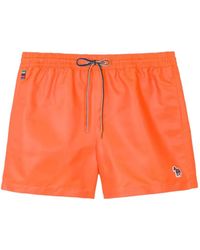 Paul Smith - Logo Swim Shorts - Lyst