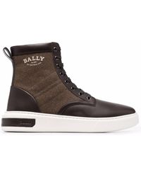 Cubrid | La colección Curling de Bally | Botas de nieve para hombre | Piel  de color negro | Bally