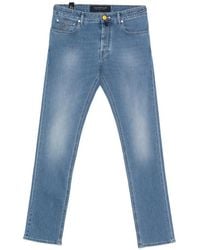 Hand Picked - Belt-Loops Jeans - Lyst