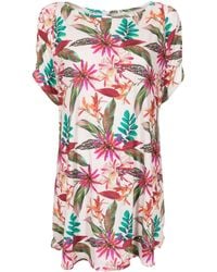 Lygia & Nanny - Abito Corto Allat Con Stampa - Lyst
