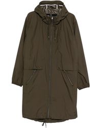 Herno - Hooded Long Windbreaker - Lyst