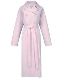FFORME - Leonie Double-Breasted Trench Coat - Lyst