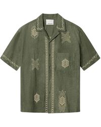 Isabel Marant - Zekim Shirt With Embroidery - Lyst