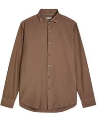 Canali - Camisa de manga larga - Lyst