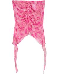 MISBHV - Minirock Mit Batikmuster - Lyst