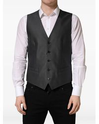 Dolce & Gabbana - Single-Breasted Waistcoat - Lyst