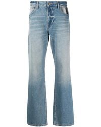 Gauchère - Cut-Out Straight-Leg Jeans - Lyst