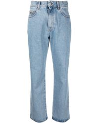 Gcds - High-waist Straight Jeans - Lyst