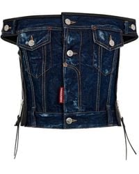 DSquared² - Dark Upside Top - Lyst