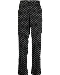 MASTER BUNNY EDITION - Logo-Print Straight-Leg Trousers - Lyst