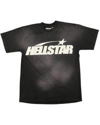 HELLSTAR - Rhinestone-Embellished Logo T-Shirt - Lyst